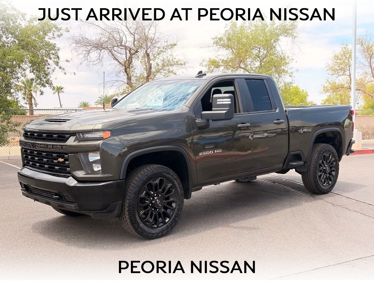 Greenstone Metallic 2022 Chevrolet Silverado 2500HD Pickup Truck 4X2 6-Speed Automatic