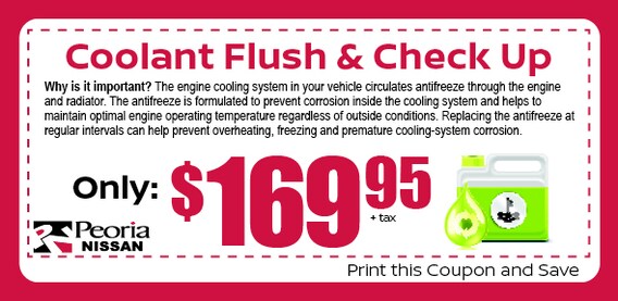 Coolant Flush Check Up Repair Coupon Coolant Flush Peoria