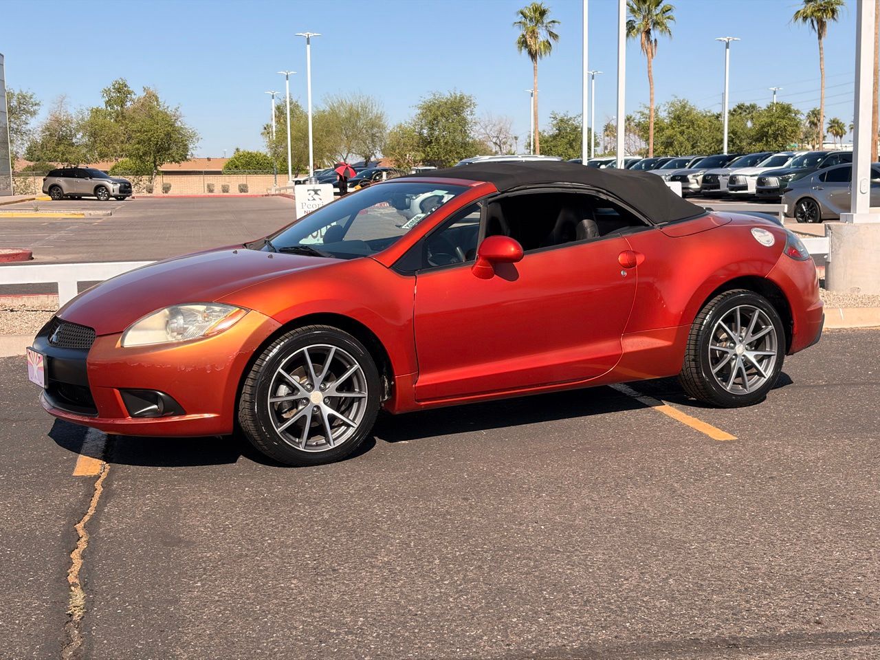 Used 2010 Mitsubishi Eclipse Spyder GT with VIN 4A37L3ET3AE007133 for sale in Peoria, AZ