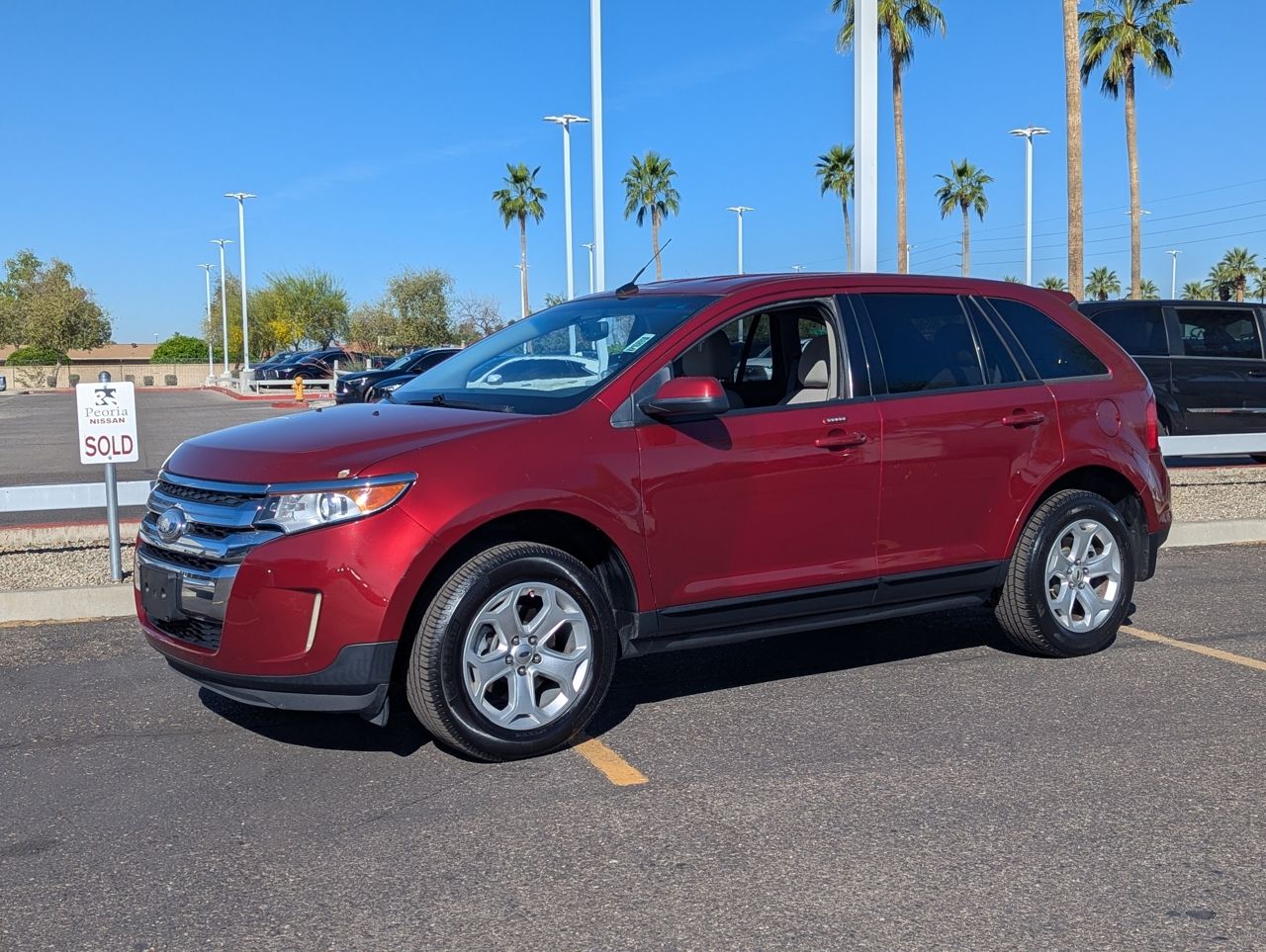 Used 2013 Ford Edge SEL with VIN 2FMDK3JC8DBE03861 for sale in Peoria, AZ