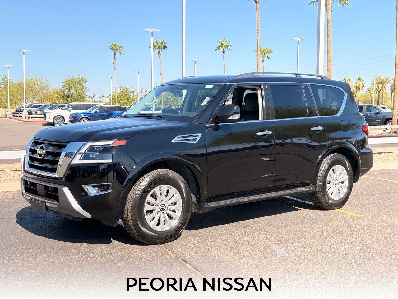Super Black 2023 Nissan Armada SUV / Crossover 4X2 7-Speed Automatic