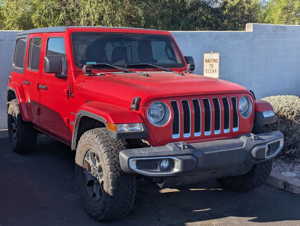 Used 2018 Jeep Wrangler Unlimited Sahara SUV