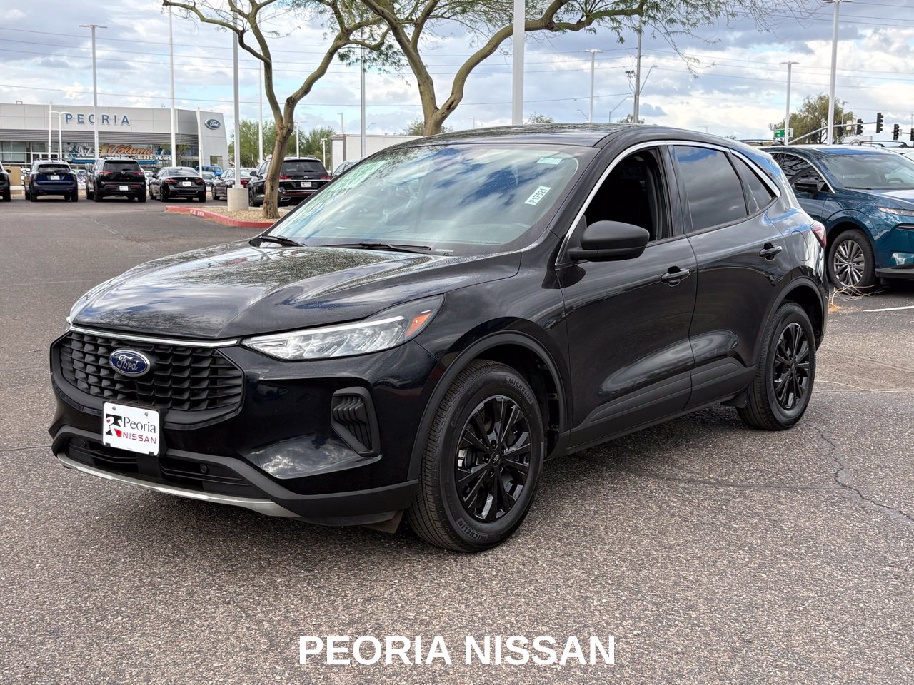 Black Metallic 2024 Ford Escape SUV / Crossover Front-Wheel Drive 8-Speed Automatic