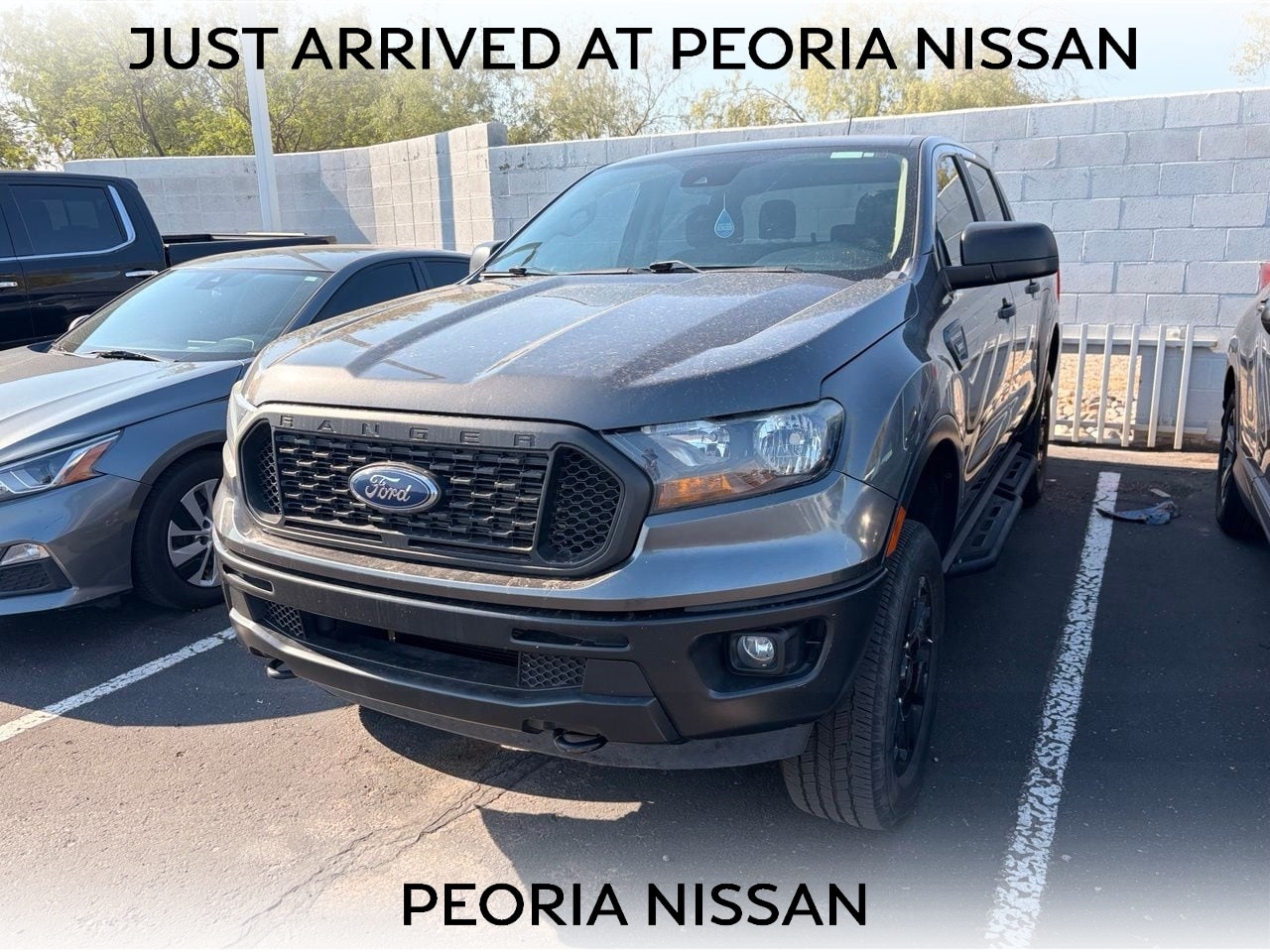 Shadow Black 2019 Ford Ranger Pickup Truck Four-Wheel Drive Automatic