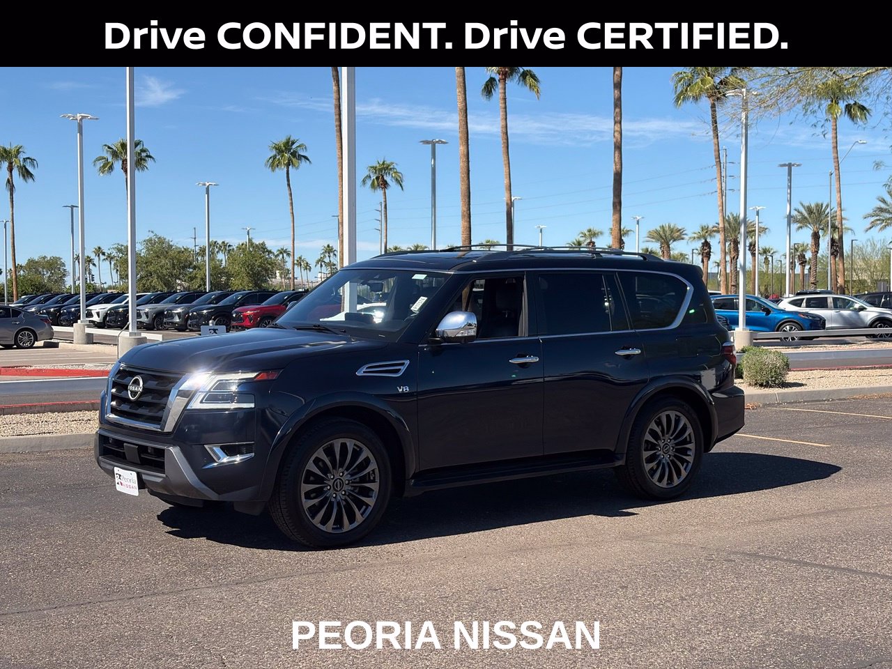 Hermosa Blue Pearl 2021 Nissan Armada SUV / Crossover 4X2 7-Speed Automatic