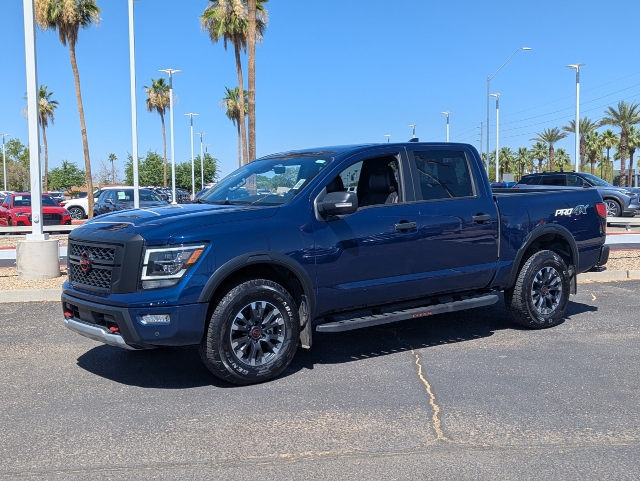 Certified 2024 Nissan Titan PRO-4X with VIN 1N6AA1ED8RN106079 for sale in Peoria, AZ