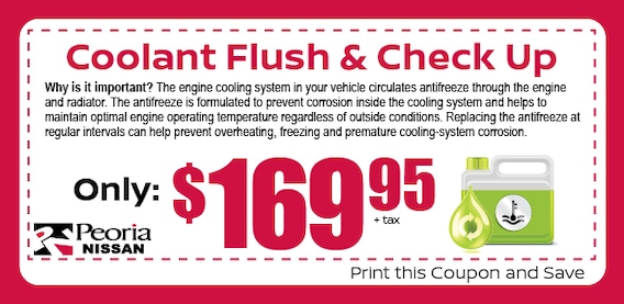 Coolant Flush & Check Up & Repair Coupon