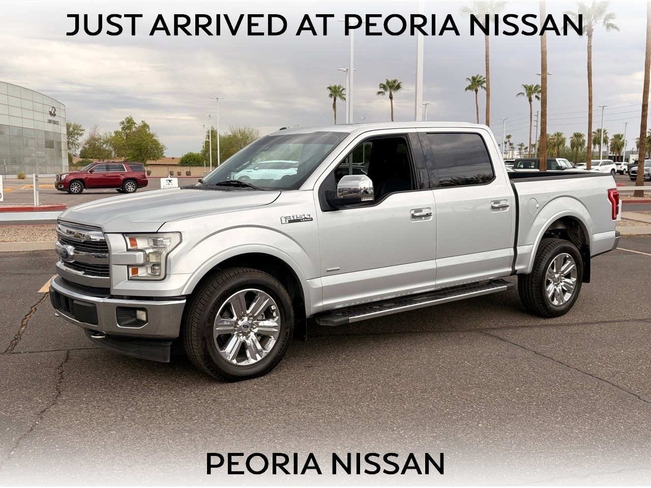 Ingot Silver 2017 Ford F-150 Pickup Truck Four-Wheel Drive Automatic