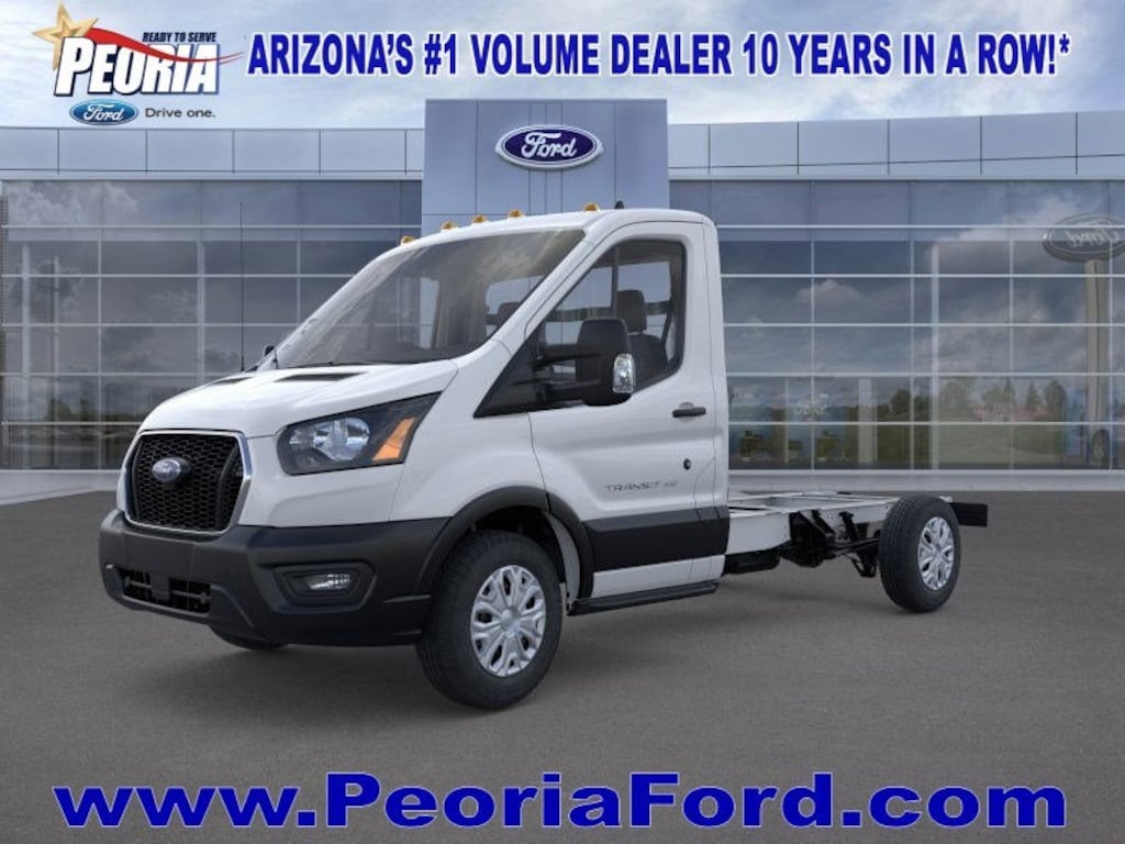 New 2025 Ford Transit-350 Cutaway Base Truck