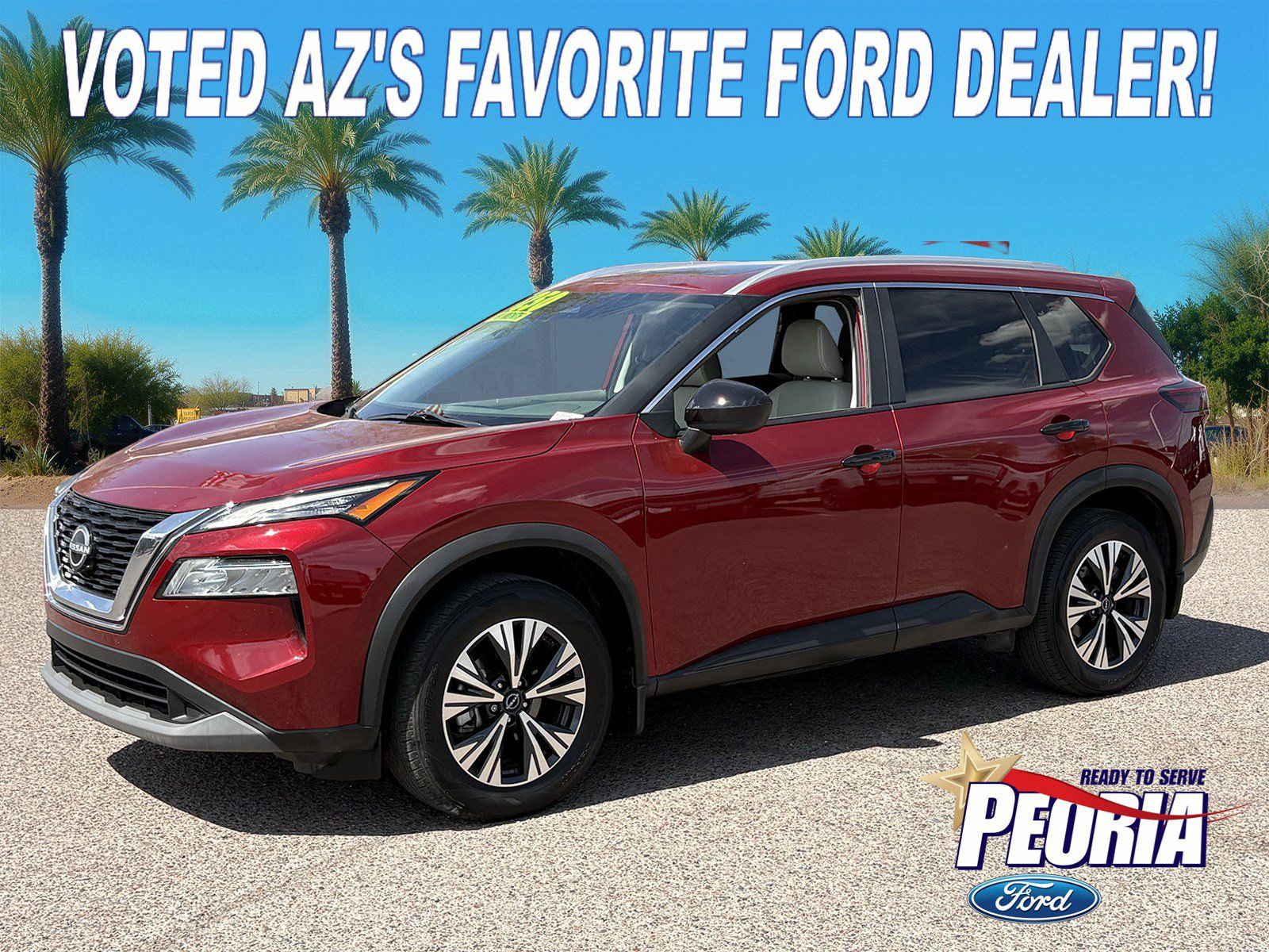 Red (Scarlet Ember Tintcoat) 2023 Nissan Rogue SUV / Crossover Front-Wheel Drive Continuously Variable Transmission
