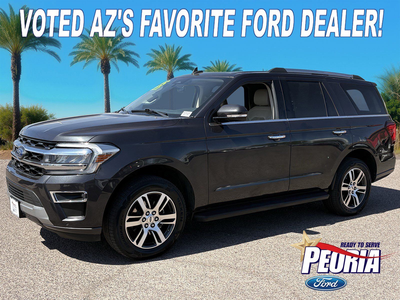 Gray Metallic 2024 Ford Expedition SUV / Crossover 4X2 Automatic