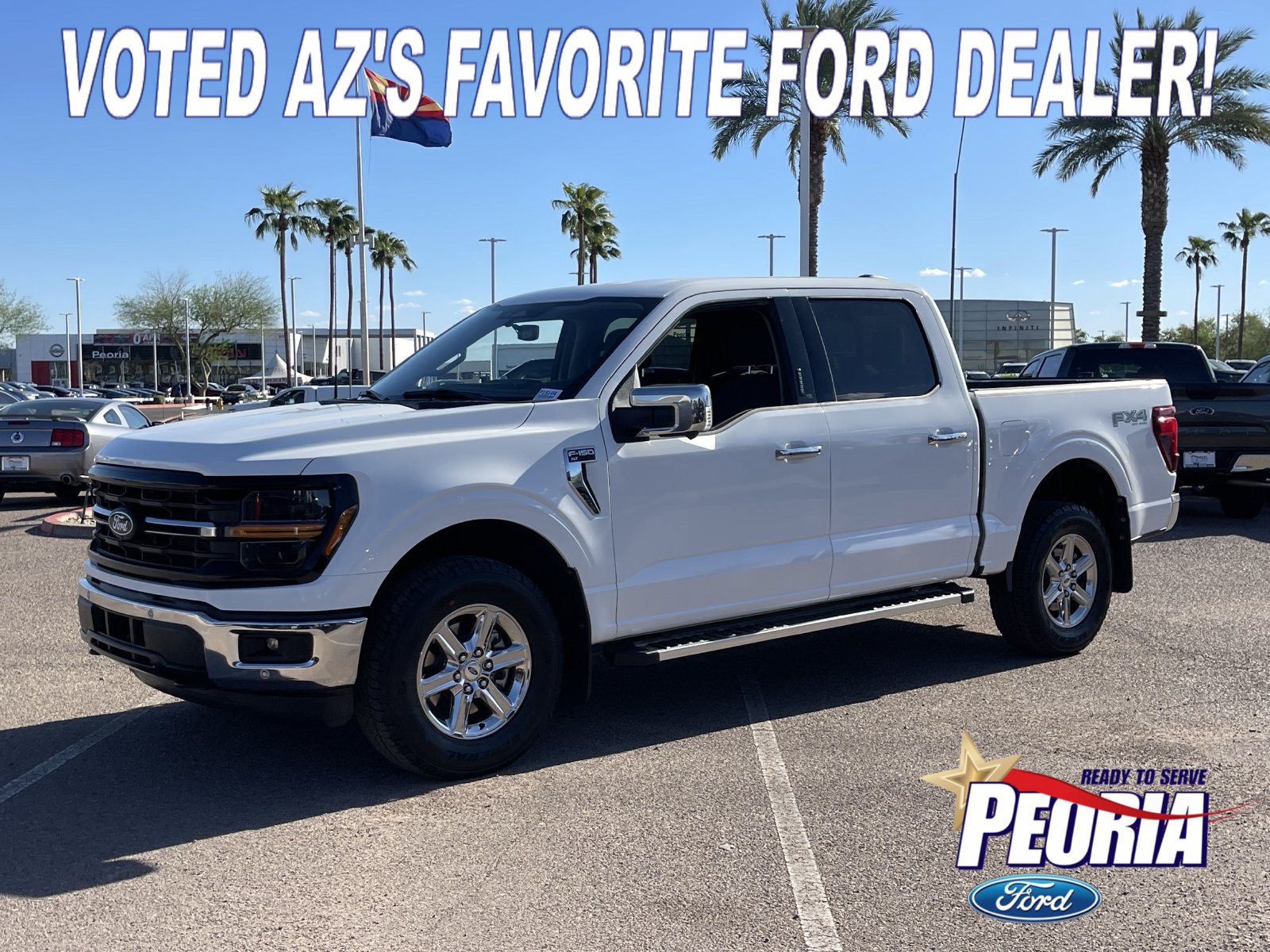  2024 Ford F-150 Pickup Truck Four-Wheel Drive Automatic