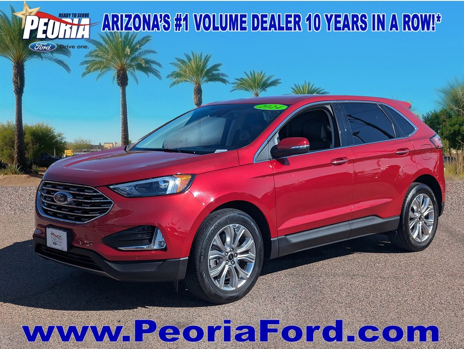2024 Ford Edge Titanium's photo