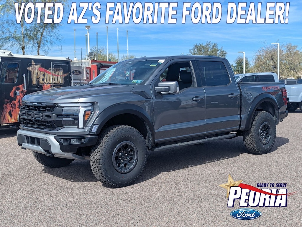 New 2025 Ford F-150 Raptor Truck SuperCrew Cab