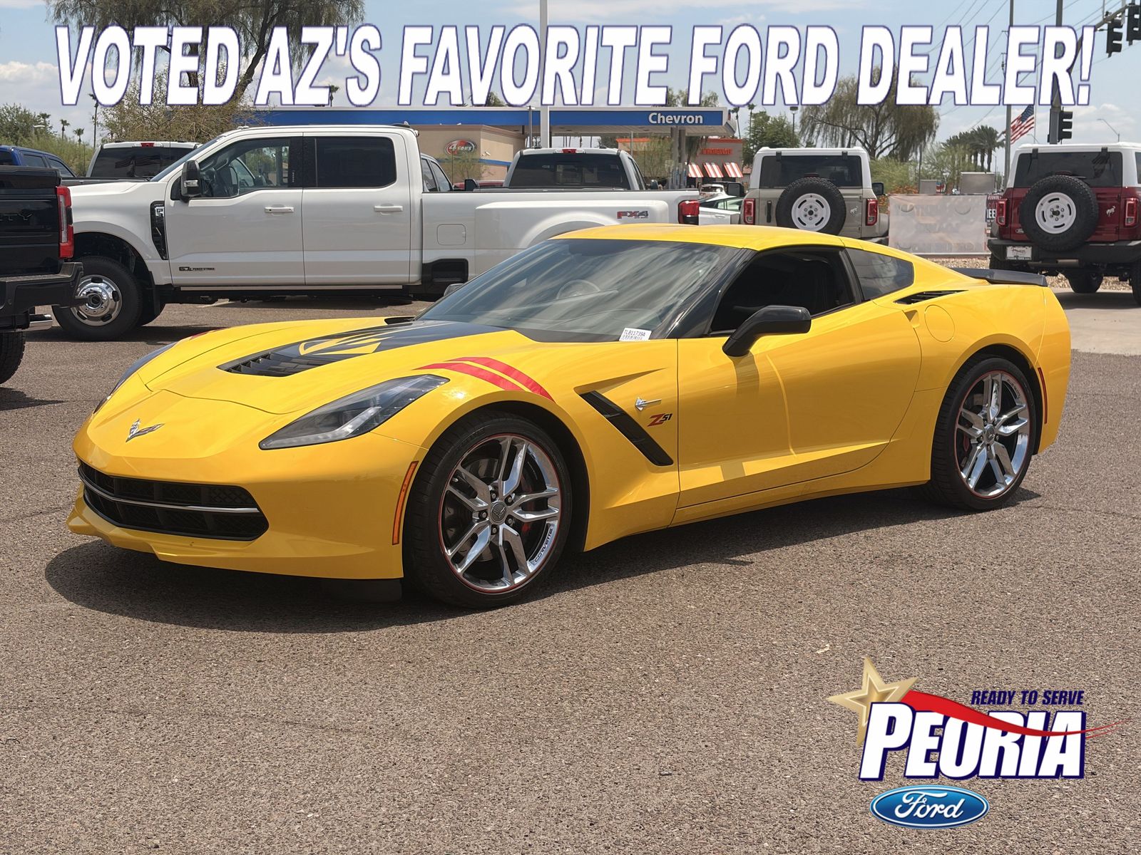  2015 Chevrolet Corvette Stingray Z51 2LT Coupe RWD   