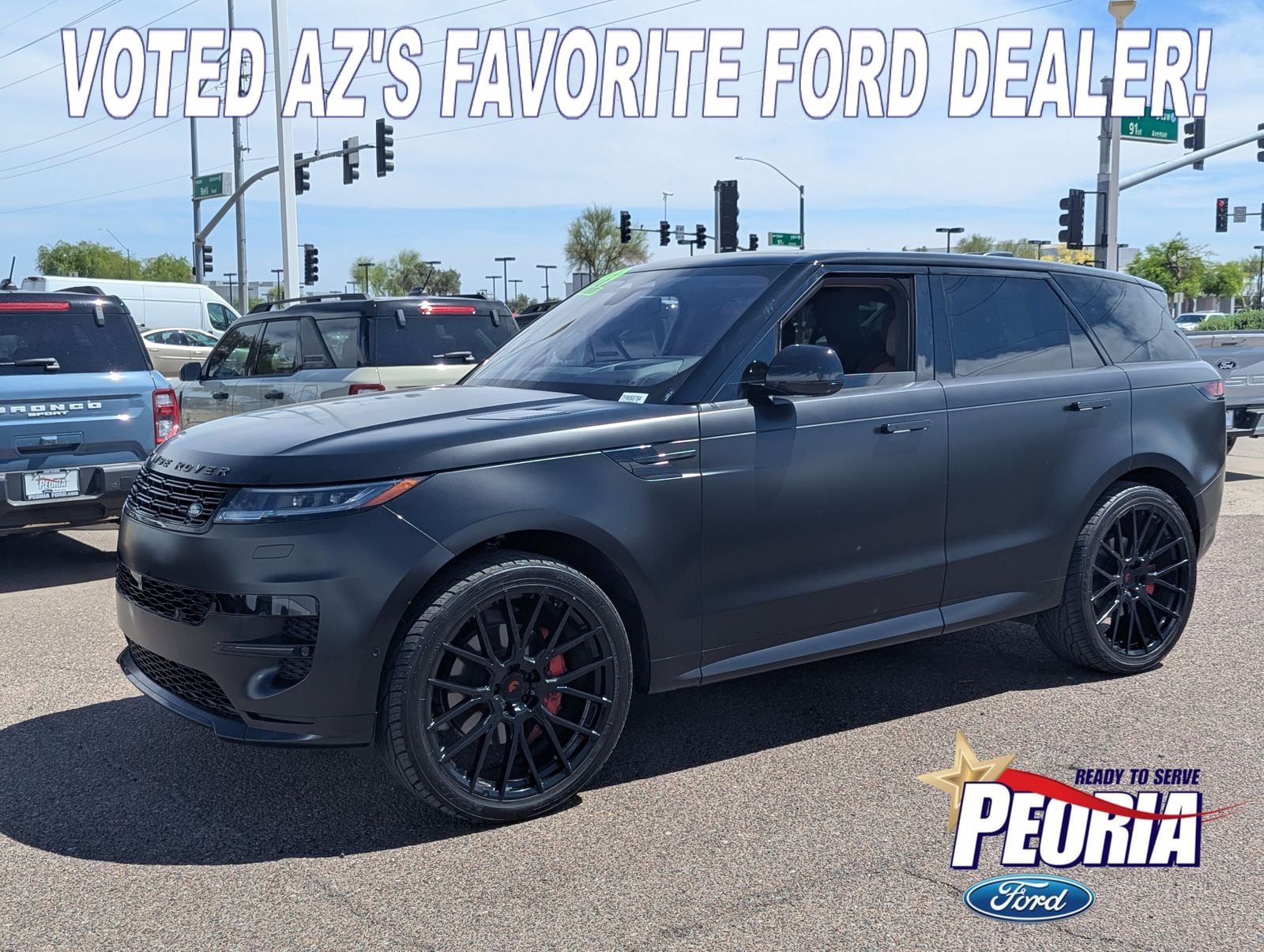 Santorini Black 2023 Land Rover Range Rover Sport P400 Dynamic SE AWD SUV / Crossover All-Wheel Drive 8-Speed Automatic