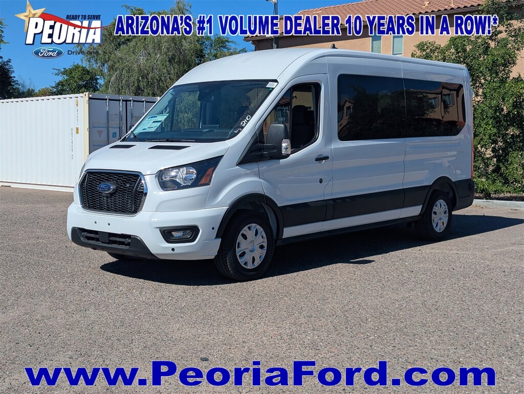 New 2025 Ford Transit-350 Passenger  Wagon Medium Roof Van