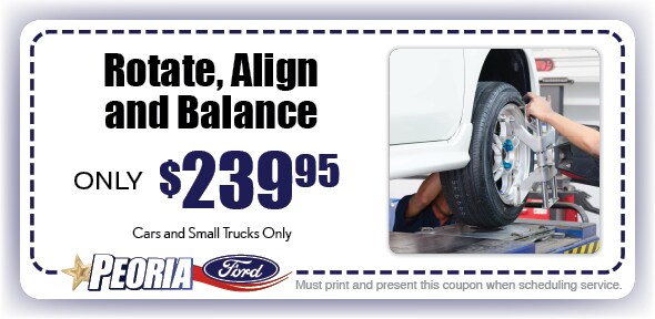 Alignment Service Coupon, Phoenix West Valley Automotive Service Special
