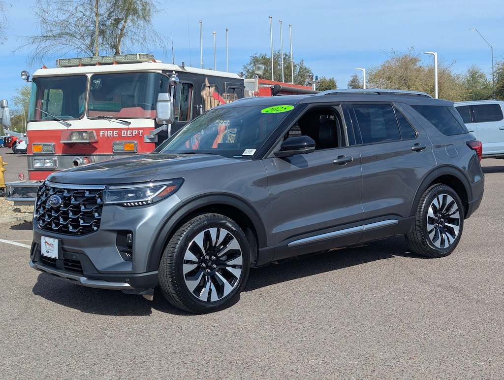 Certified 2025 Ford Explorer Platinum SUV
