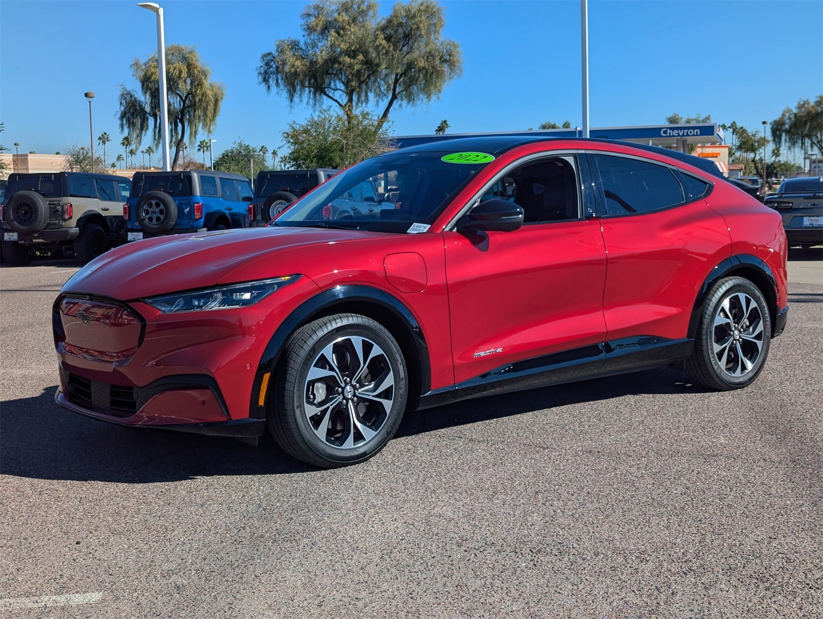 Certified 2022 Ford Mustang Mach-E Premium RWD with VIN 3FMTK3RMXNMA57871 for sale in Peoria, AZ