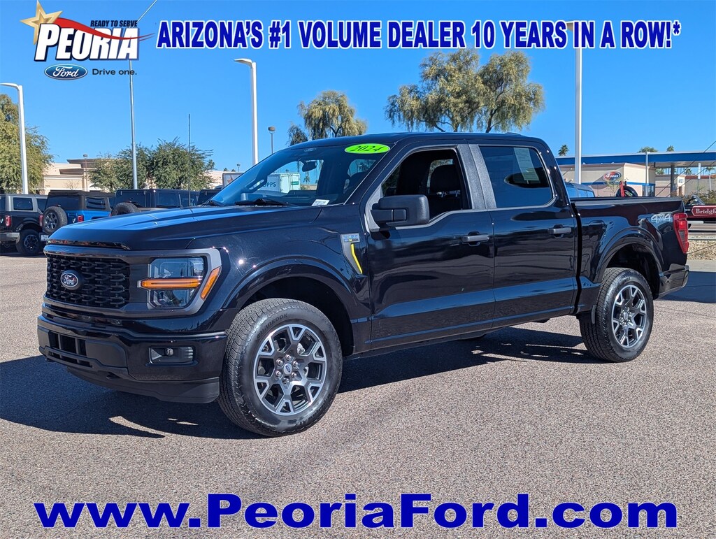 Certified 2024 Ford F-150 STX Truck SuperCrew Cab