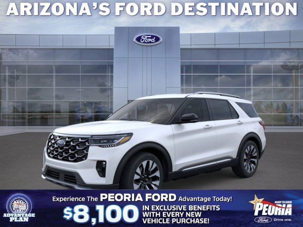 New 2026 Ford Explorer Platinum SUV