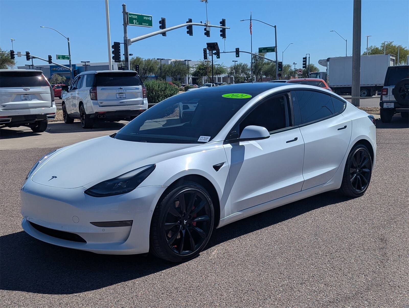 2021 Tesla Model 3 Long Range photo 2