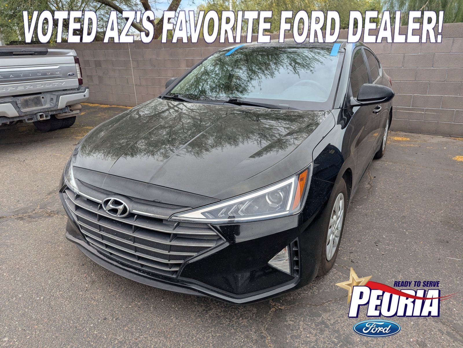 Phantom Black 2019 Hyundai Elantra SE FWD Sedan Front-Wheel Drive 6-Speed Automatic