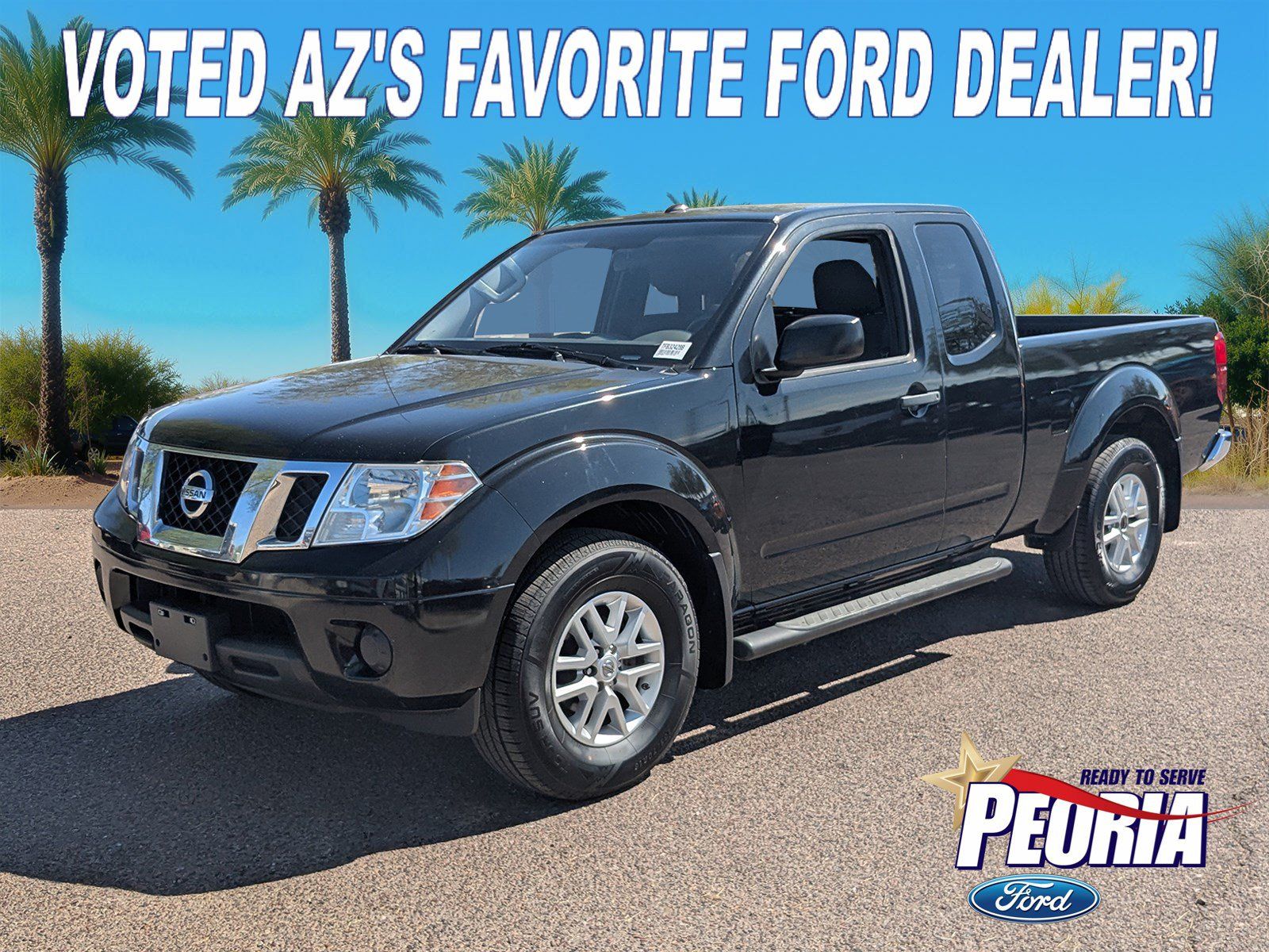 Gray (Magnetic Black) 2017 Nissan Frontier Pickup Truck 4X2 5-Speed Automatic Overdrive