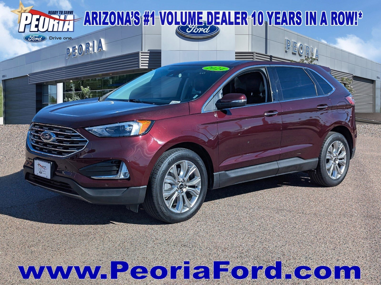 2024 Ford Edge Titanium's photo