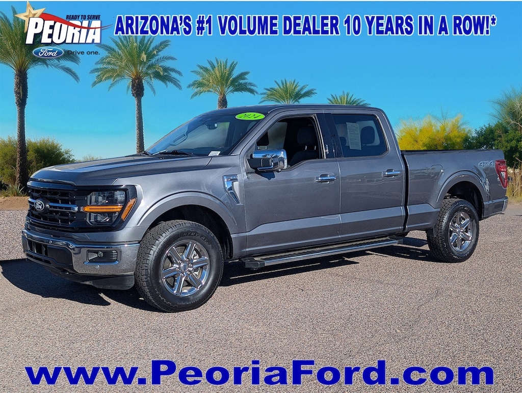 Certified 2024 Ford F-150 XLT Truck SuperCrew Cab