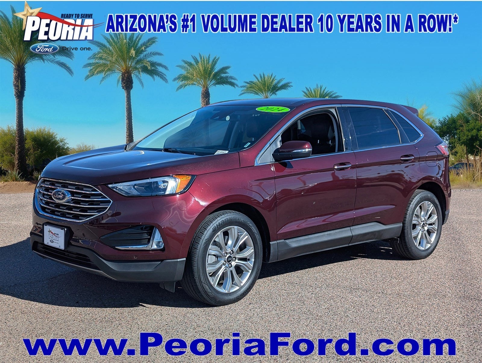 2024 Ford Edge Titanium's photo