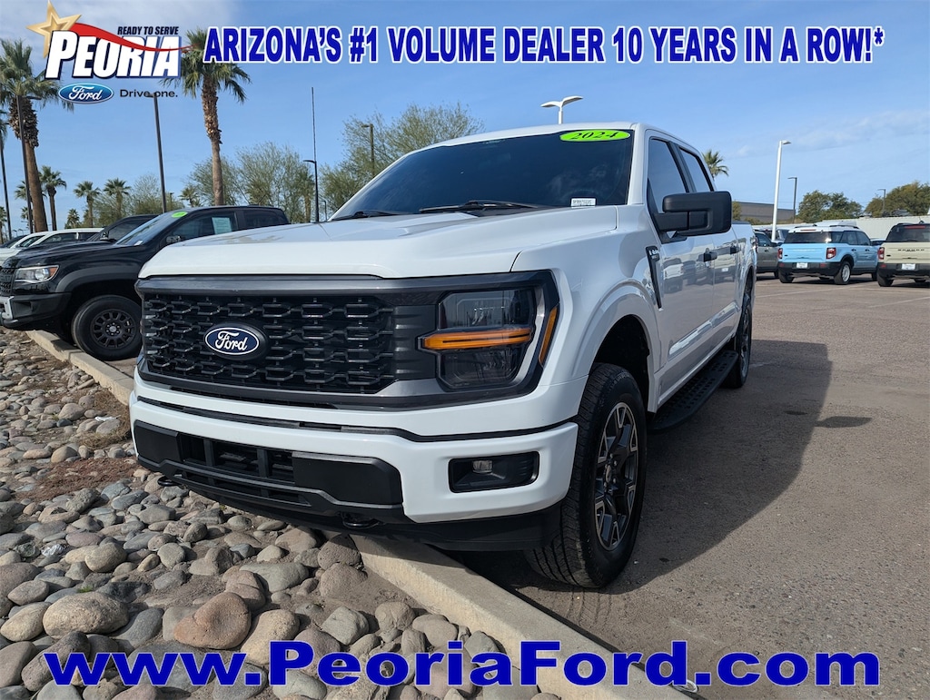 Certified 2024 Ford F-150 STX Truck SuperCrew Cab