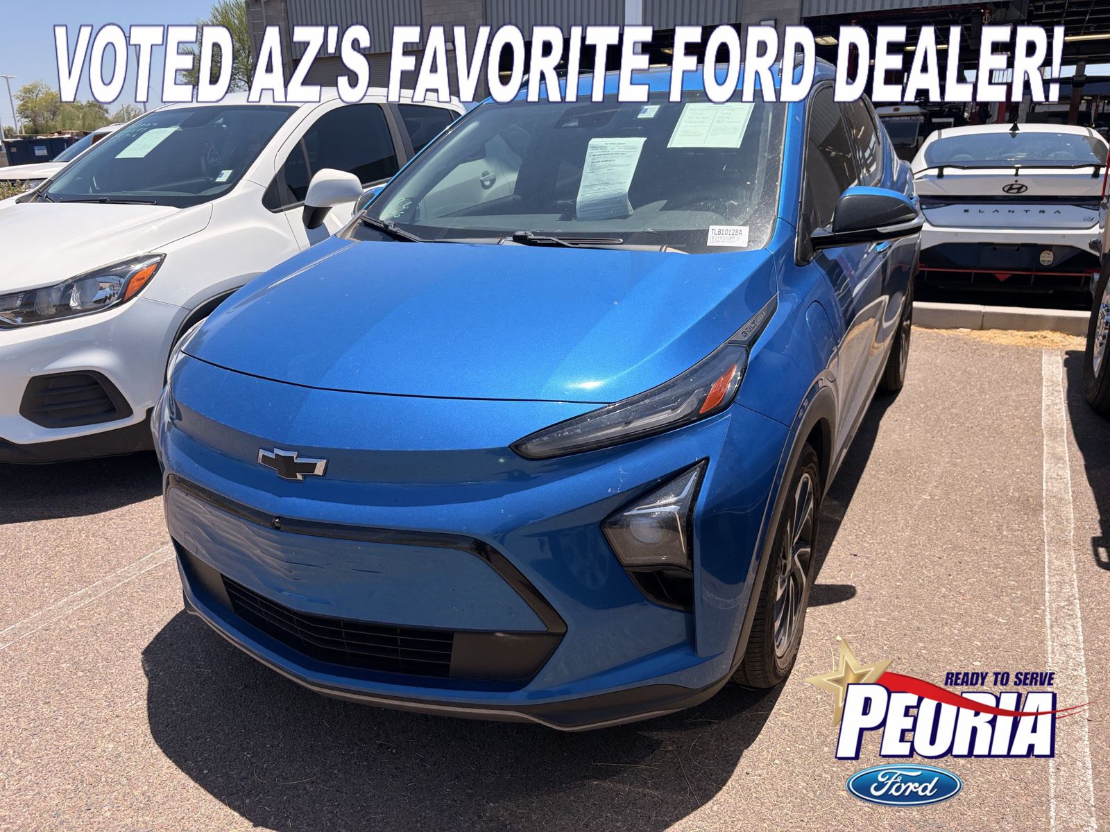 Bright Blue Metallic 2022 Chevrolet Bolt EUV Hatchback Front-Wheel Drive 1-Speed Automatic