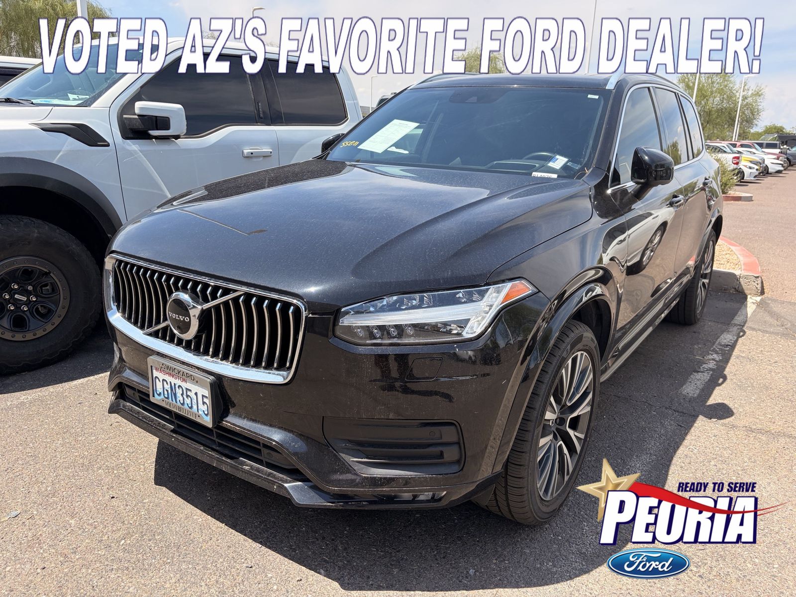 Onyx Black 2020 Volvo XC90 SUV / Crossover All-Wheel Drive Automatic
