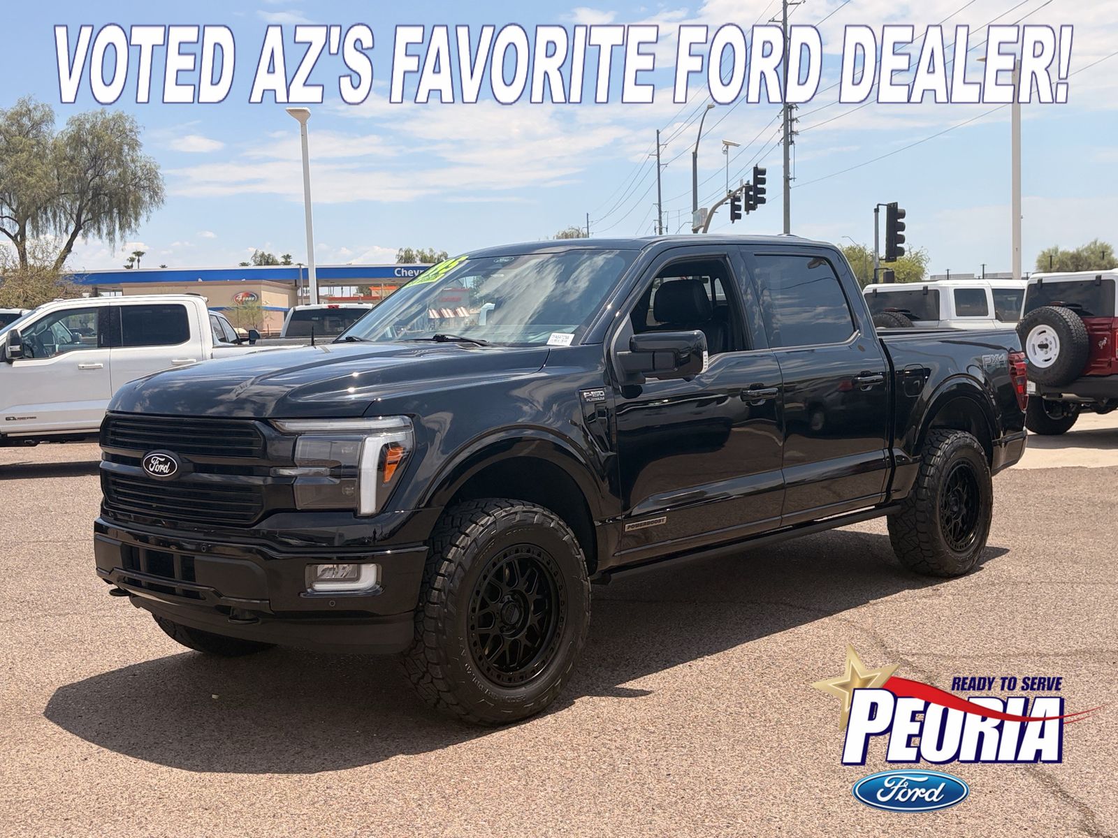 Agate Black 2025 Ford F-150 Pickup Truck Four-Wheel Drive Automatic