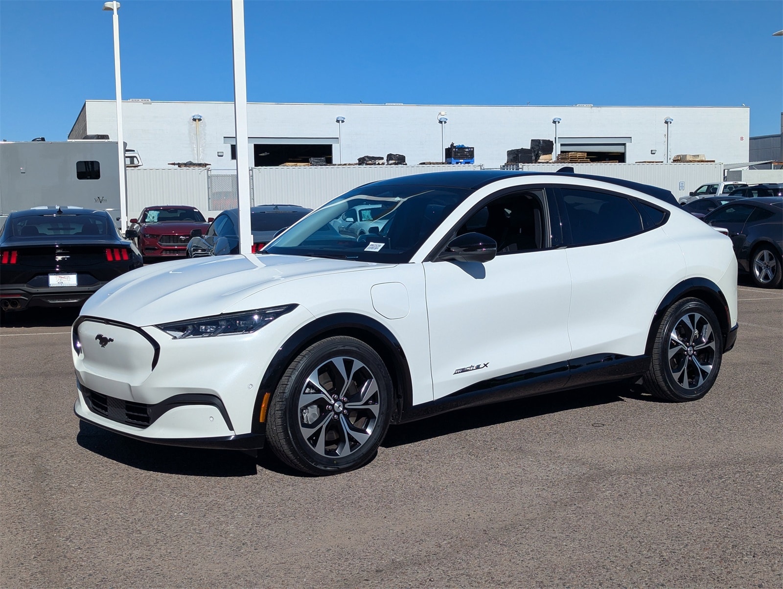 Certified 2022 Ford Mustang Mach-E Premium RWD with VIN 3FMTK3R79NMA15959 for sale in Peoria, AZ