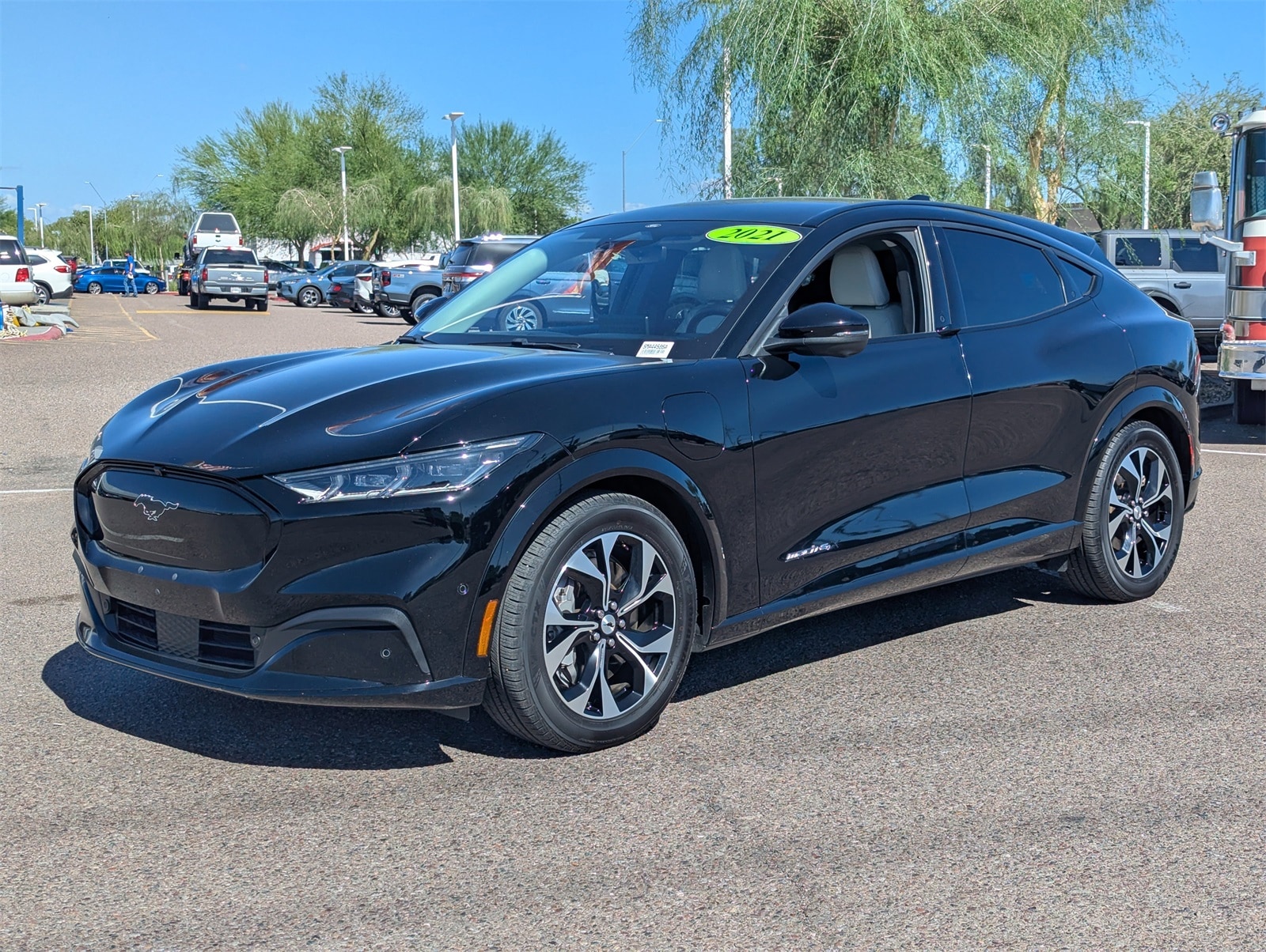 Certified 2021 Ford Mustang Mach-E Premium AWD with VIN 3FMTK3SU6MMA03413 for sale in Peoria, AZ