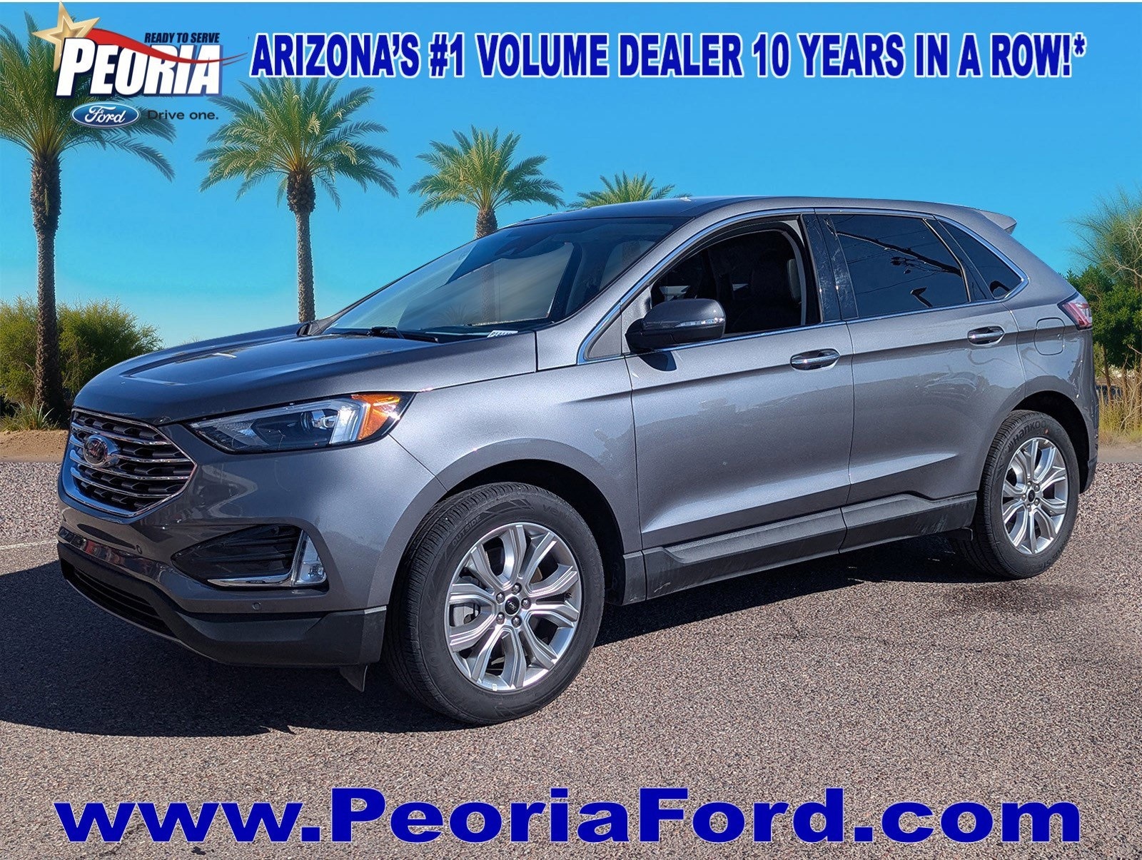2024 Ford Edge Titanium's photo