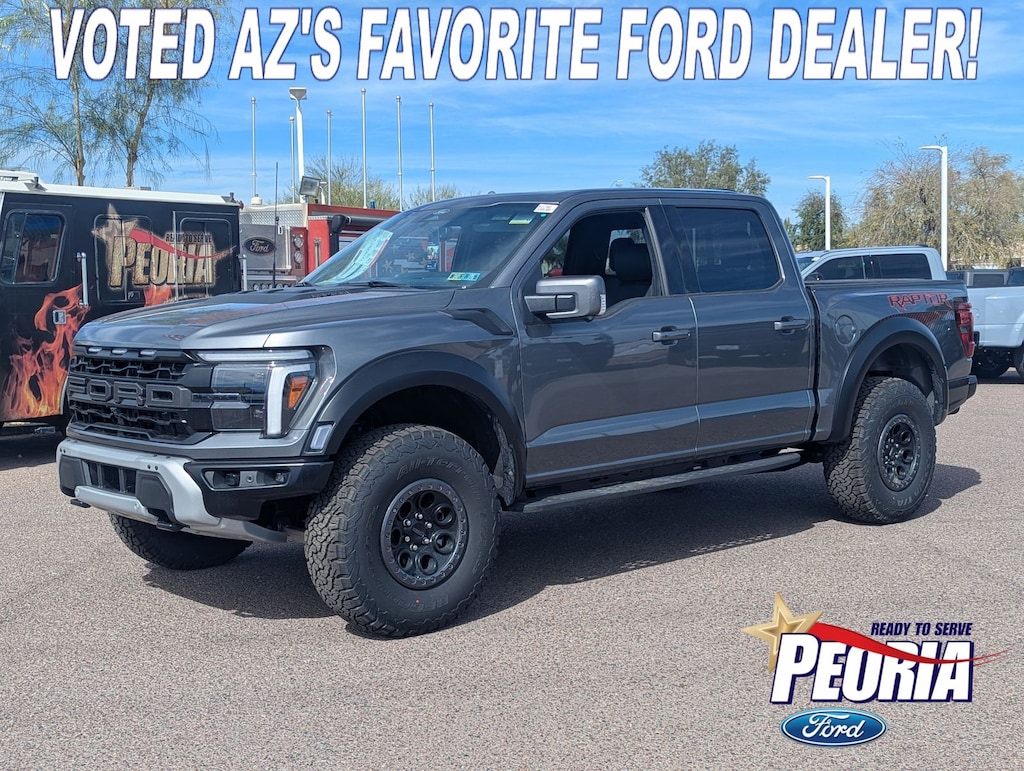New 2025 Ford F-150 Raptor Truck SuperCrew Cab