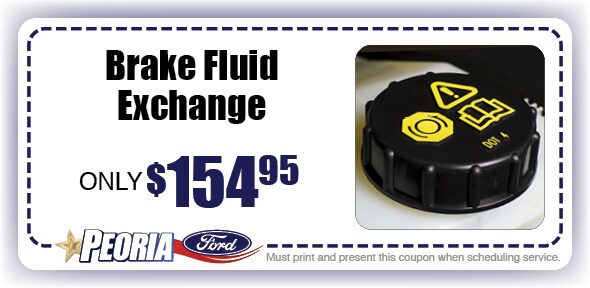 Brake Fluid Exchange Coupon