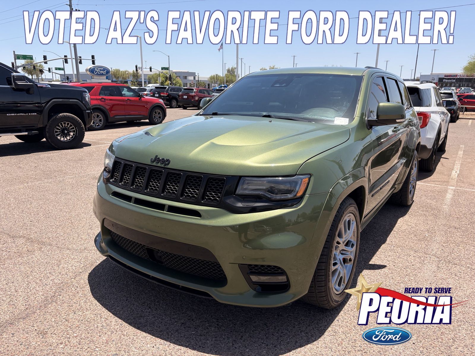 Green 2021 Jeep Grand Cherokee SUV / Crossover Four-Wheel Drive 8-Speed Automatic