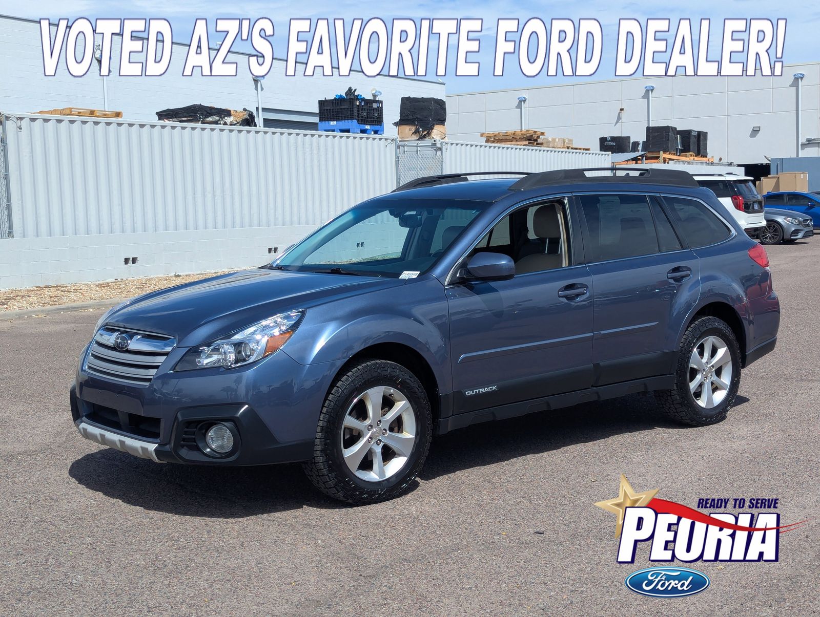 Twilight Blue Metallic 2013 Subaru Outback 2.5i Limited Wagon All-Wheel Drive Continuously Variable Transmission