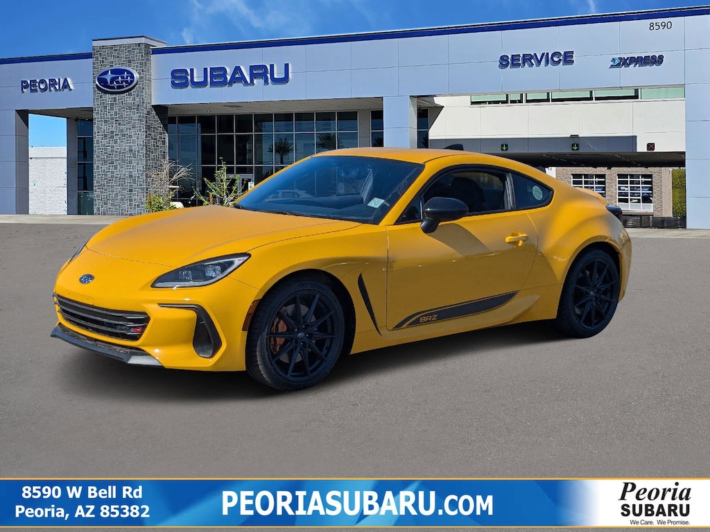 New 2026 Subaru BRZ Series.Yellow Coupe
