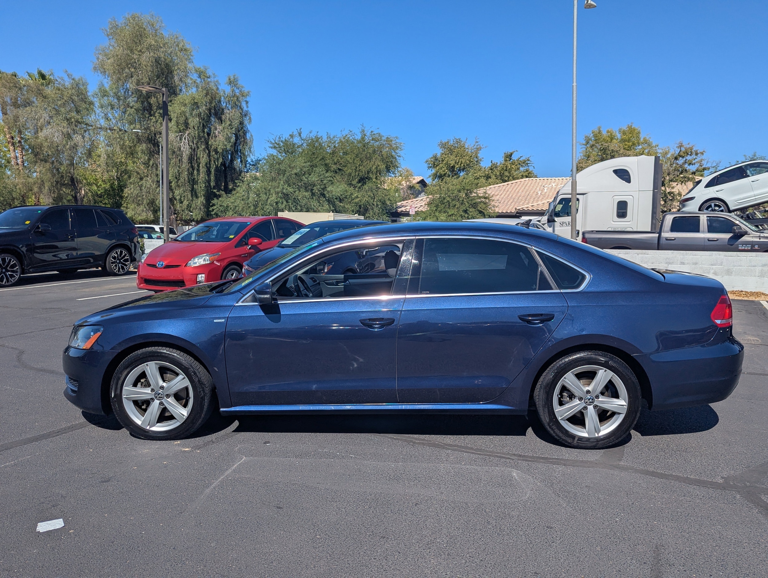 Used 2014 Volkswagen Passat Wolfsbug Edition with VIN 1VWAT7A32EC045845 for sale in Peoria, AZ