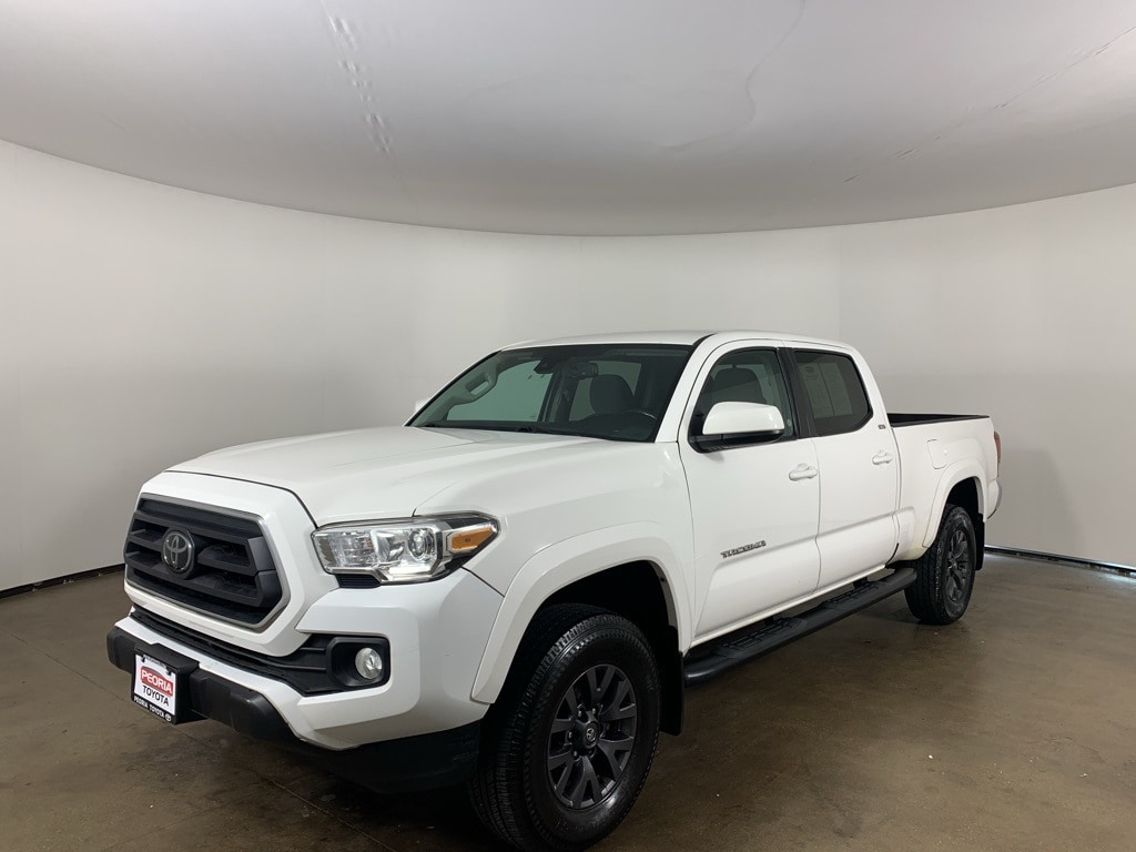 Used 2021 Toyota Tacoma SR5 with VIN 3TYDZ5BN9MT002186 for sale in Peoria, IL