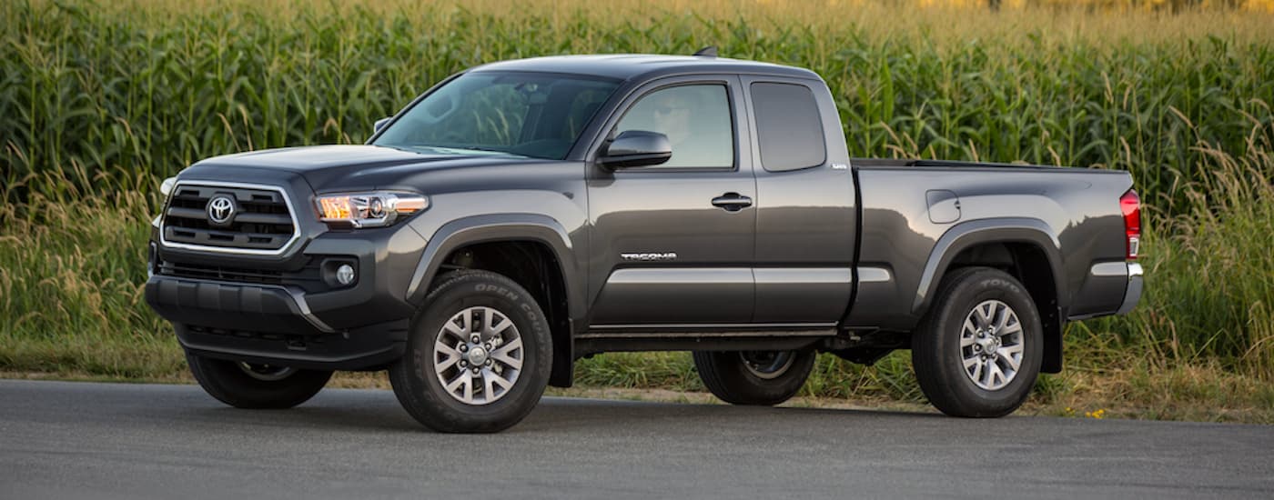 Grey 2017 Toyota Tacoma for sale in Peoria parked at an angle