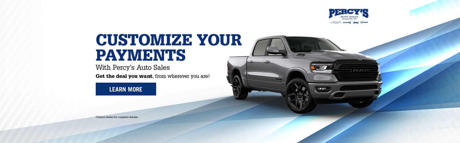 Percy's Auto SalesPresque Isle, ME Chrysler,Dodge,Jeep,Ram