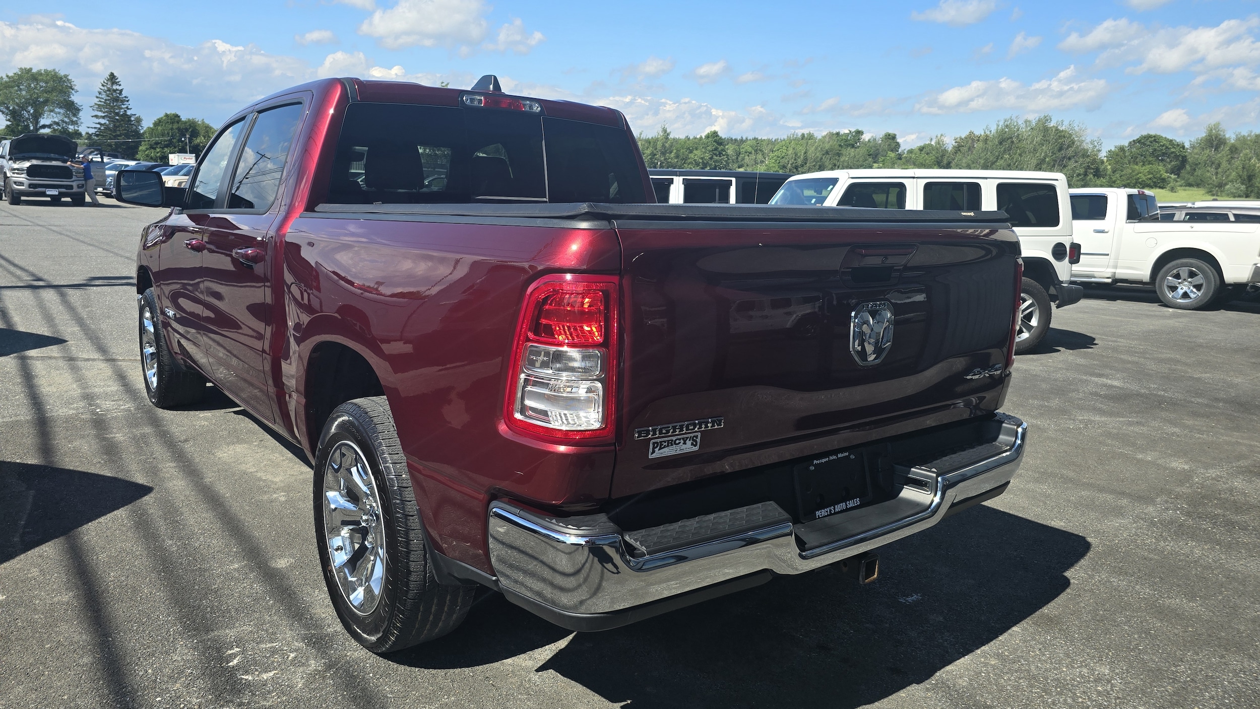 Used 2022 RAM Ram 1500 Pickup Big Horn/Lone Star with VIN 1C6RRFFG6NN449687 for sale in Presque Isle, ME