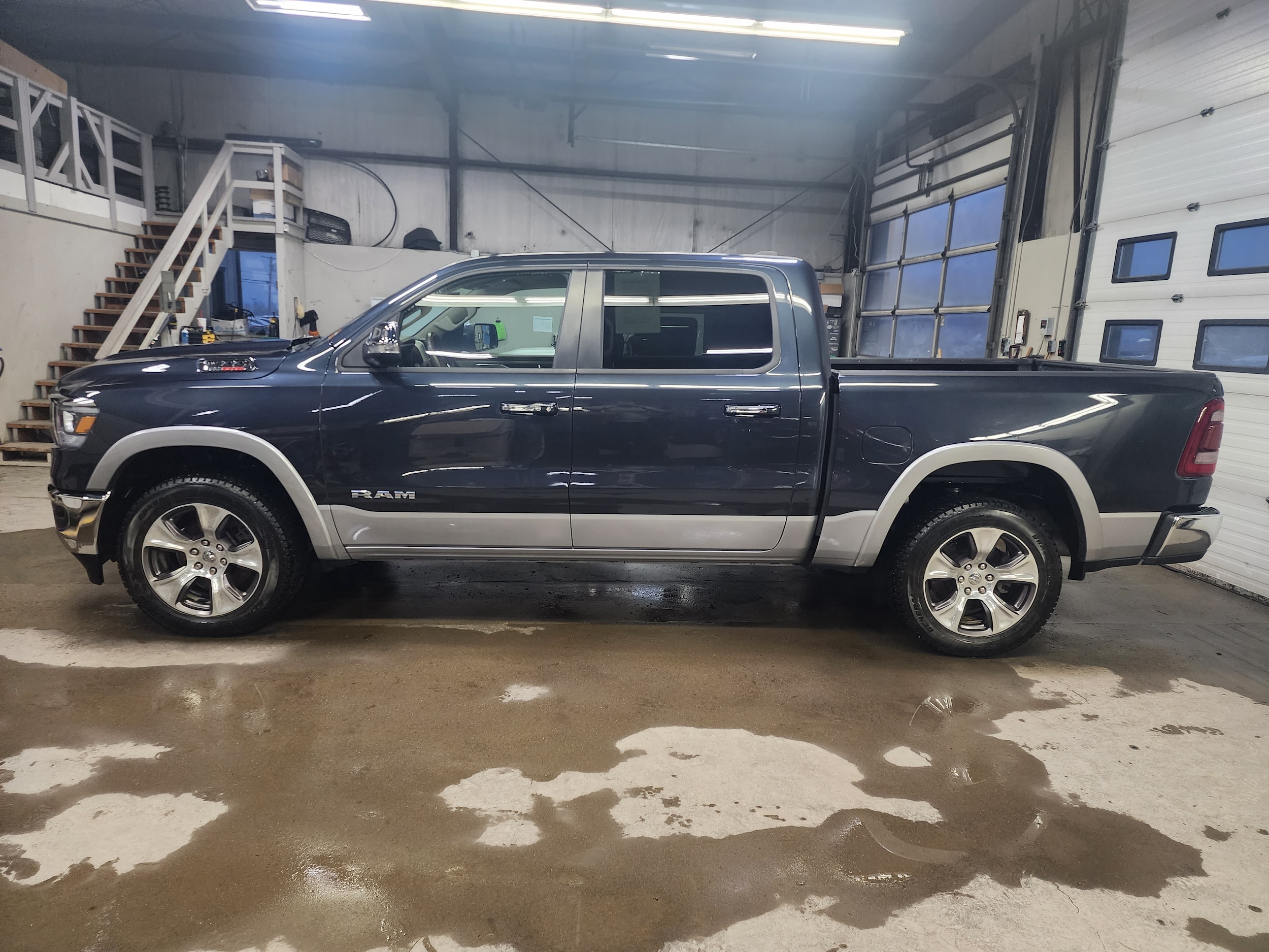 Used 2021 RAM Ram 1500 Pickup Laramie with VIN 1C6SRFJM4MN659590 for sale in Presque Isle, ME